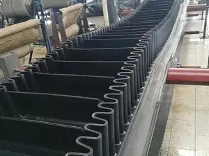 Bandas Transportadoras con Bordes Ondulados